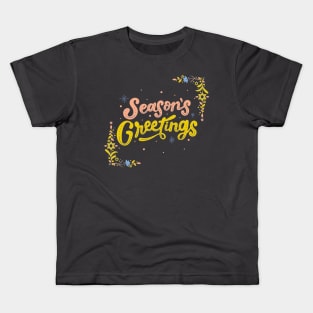 Season's Greetings Kids T-Shirt